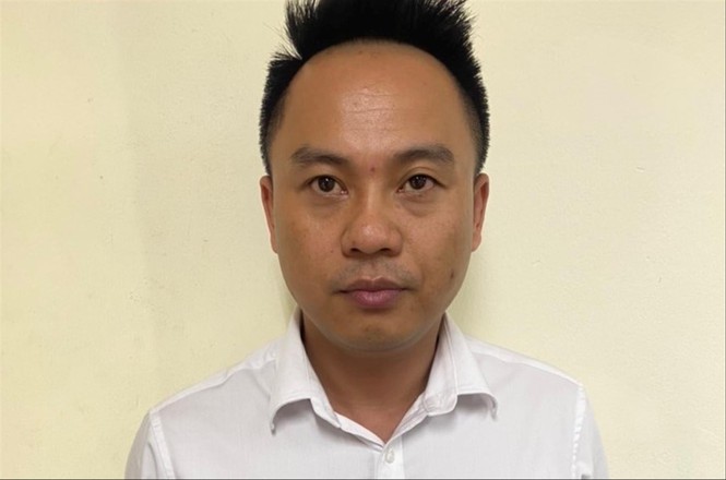 Đối tượng Nguyễn Văn Sức tại cơ quan công an. Ảnh: công an cung cấp Đối tượng Nguyễn Văn Sức tại cơ quan công an. Ảnh: công an cung cấp