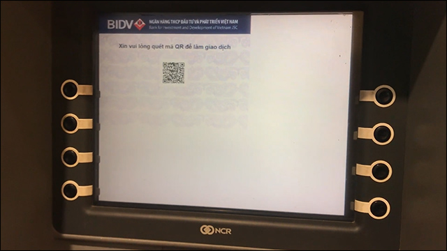 Hướng dẫn rút tiền ATM BIDV không cần thẻ Hướng dẫn rút tiền ATM BIDV không cần thẻ