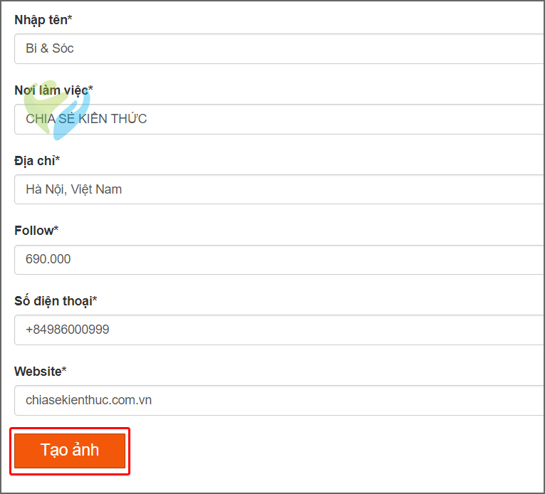 Cách tạo card visit tài khoản mạng xã hội Cách tạo card visit tài khoản mạng xã hội