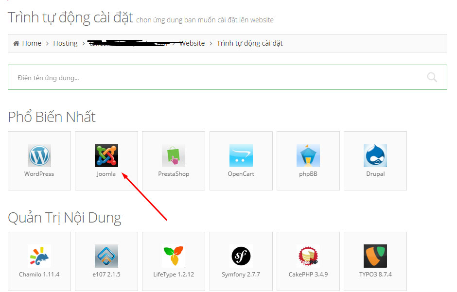 Hướng dẫn sử dụng Joomla! – Cài đặt Joomla