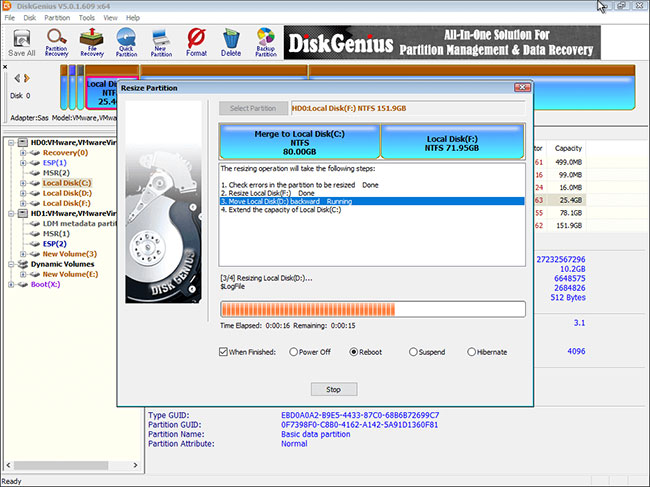 Máy tính sẽ tự động khởi động lại Windows