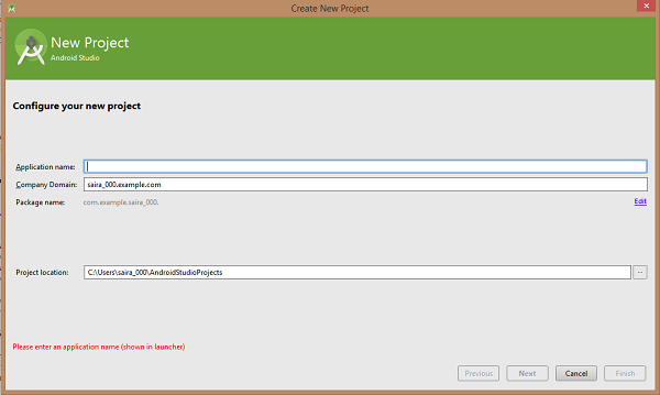 Tạo ứng dụng Android đầu tiên của bạn - Hello World - Bước 2 Tạo ứng dụng Android đầu tiên của bạn - Hello World - Bước 2