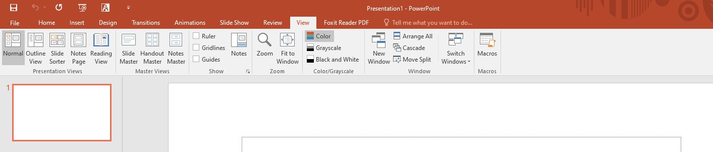 Hướng dẫn sử dụng PowerPoint từ A - Z: Thẻ View