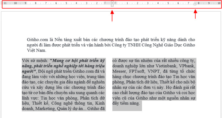 Hướng dẫn chia cột cho văn bản trong Word - Ảnh 3