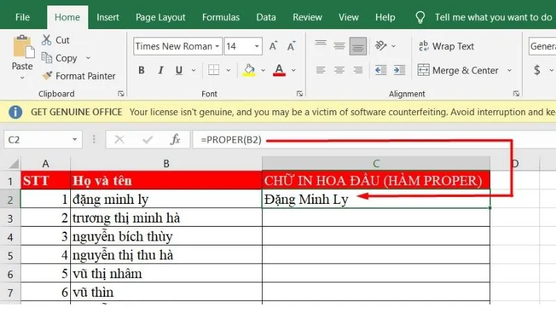 Kết quả đổi thành Đặng Minh Ly