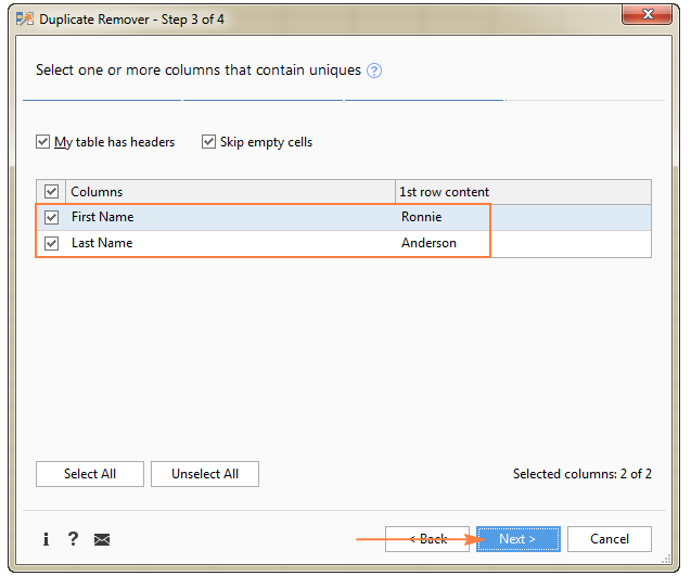 Cách nhanh và dễ dàng để tìm và đánh dấu các giá trị duy nhất trong Excel - 4