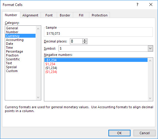 Các phím tắt để định dạng các ô - 1