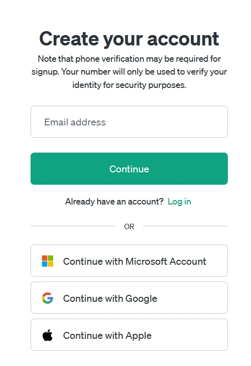 Hướng dẫn đăng ký tài khoản ChatGPT bằng số điện thoại tại Việt Nam - Bước 1