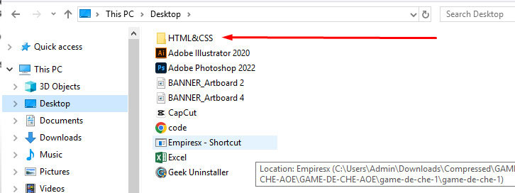 Tạo một thư mục mới trong máy tính của bạn