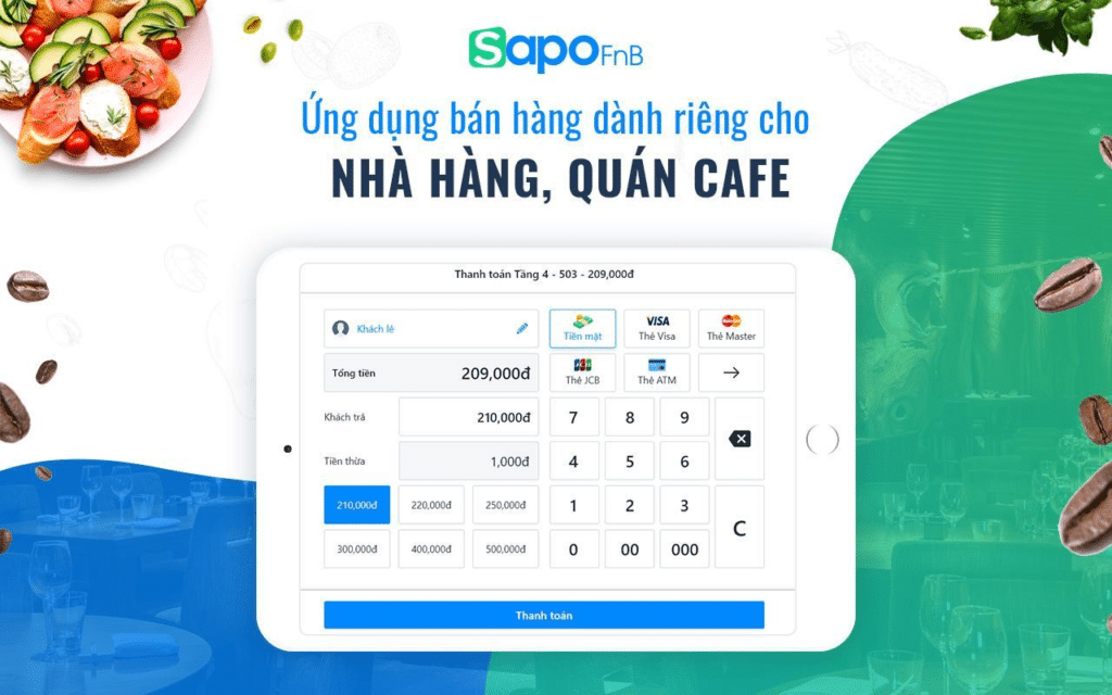 Phần mềm Sapo FnB