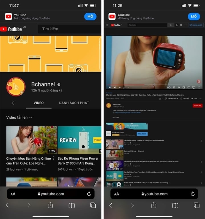 Hướng dẫn cách vừa xem YouTube vừa lướt Facebook trên iPhone cực đơn giản - B3