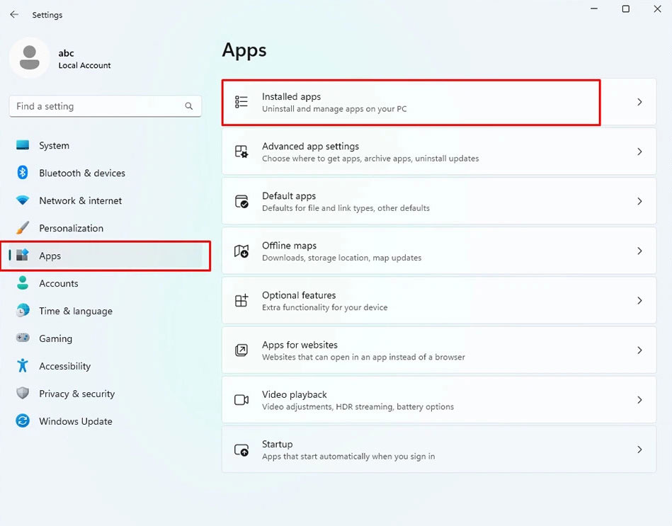 Đặt lại thiết lập ban đầu cho Windows Security - Bước 1