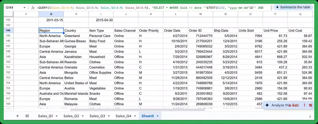 5 hàm trong Google Sheets mà Microsoft Excel không có - 5