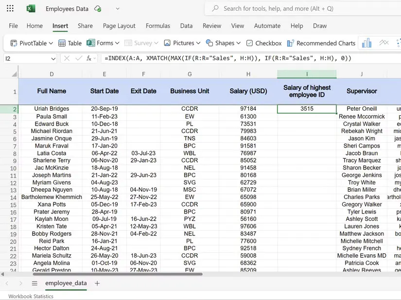 XMATCH: Hàm Excel thông minh hơn VLOOKUP rất nhiều - Ảnh 4