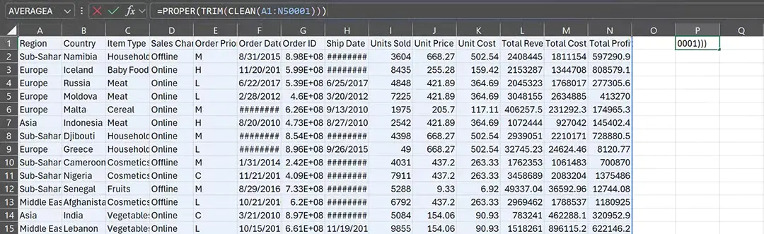 Dọn dẹp văn bản với TRIM, CLEAN và PROPER - 1