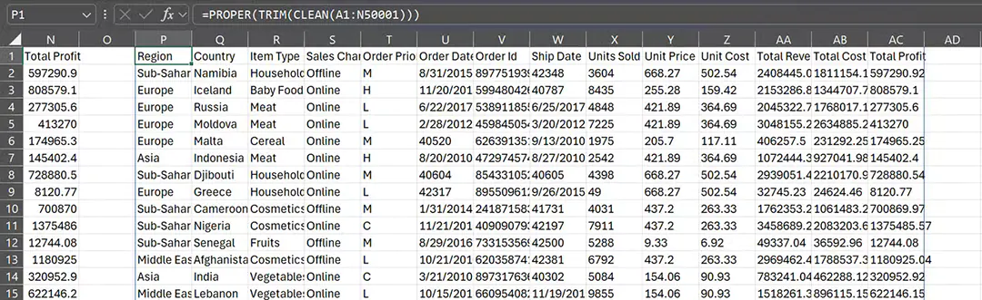 Dọn dẹp văn bản với TRIM, CLEAN và PROPER - 2