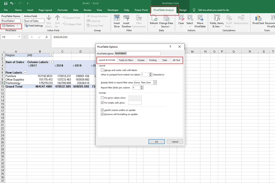 Hướng dẫn cách sử dụng Pivot Table để thống kê dữ liệu - Bước 5