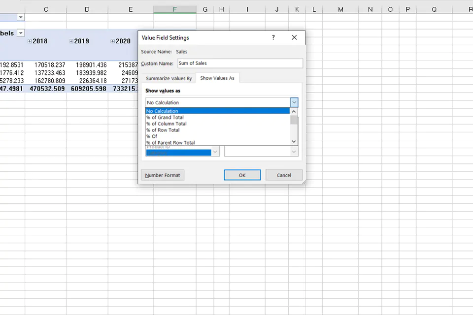 Hướng dẫn cách sử dụng Pivot Table để thống kê dữ liệu - Bước 6.3