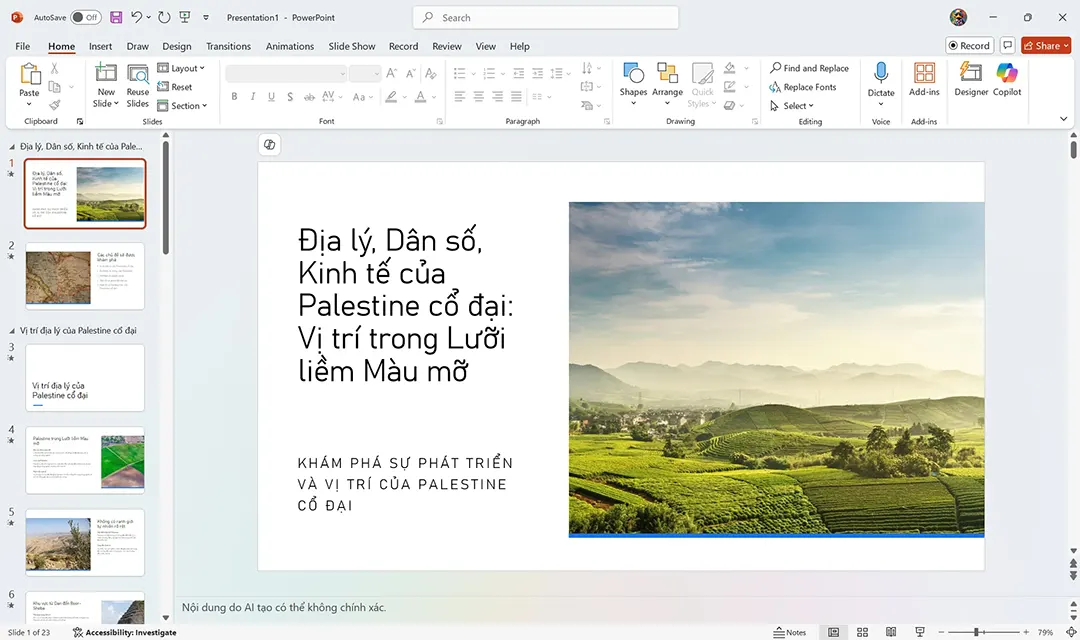 Tạo file thuyết trình chỉ trong 10 phút bằng NotebookLM và Copilot trong PowerPoint - Bước 2.4