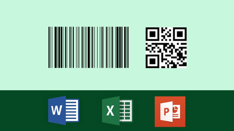 Cách tạo mã vạch, mã QR Code bằng Word, Excel, PowerPoint đơn giản