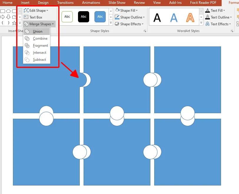 Tạo mảnh ghép từ hình khối cho trò chơi ghép hình - B5