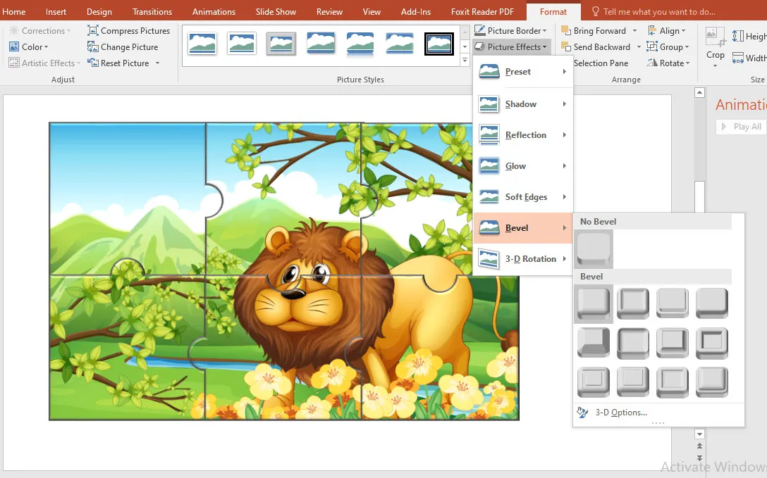 Hoàn thiện mảnh ghép của trò chơi ghép hình - B4
