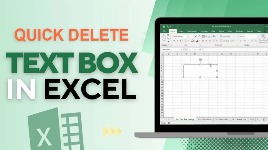 Cách xóa nhanh tất cả các hộp văn bản trong Excel