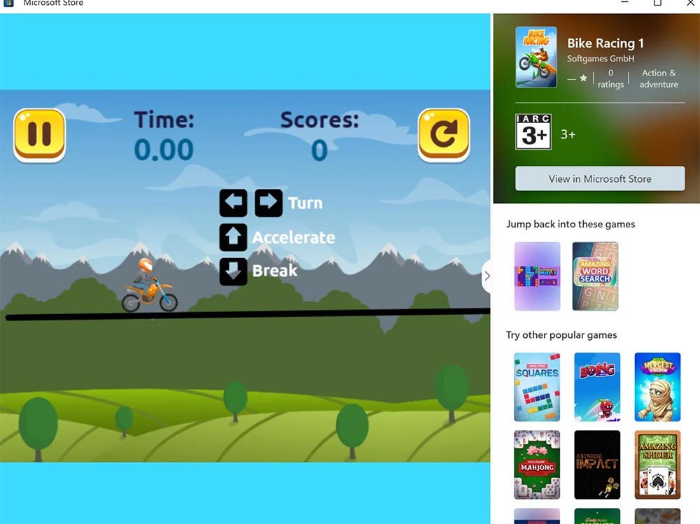Hướng dẫn chơi game trên Microsoft Store - Bước 4