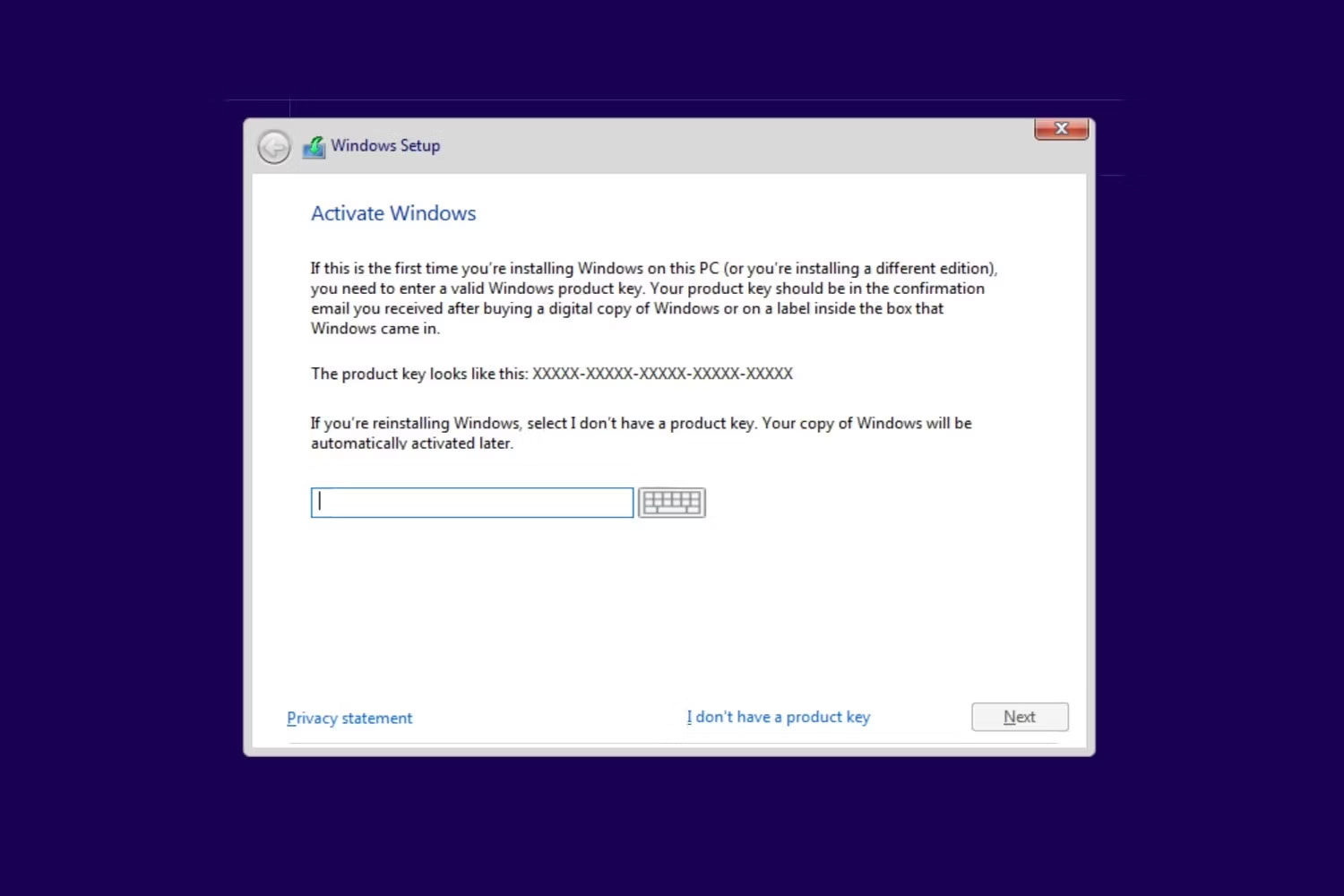 Chạy trình cài đặt Windows trên Chromebook
