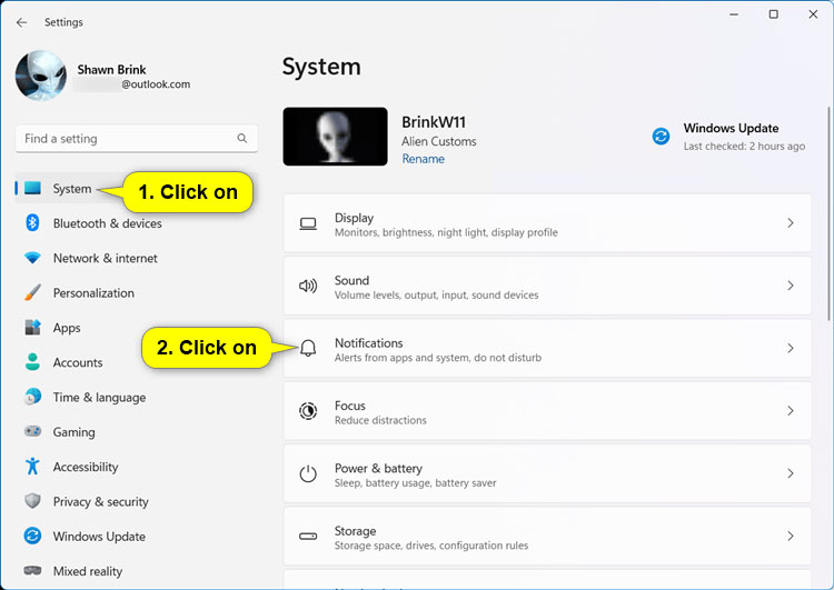 Kích hoạt hoặc vô hiệu hóa "Let's finish setting up your device" trong Settings - Bước 1