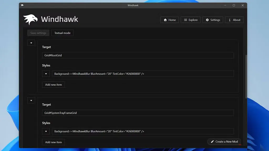 Cách làm cho Taskbar Windows 11 trông cao cấp hơn với Windhawk - Bước 4