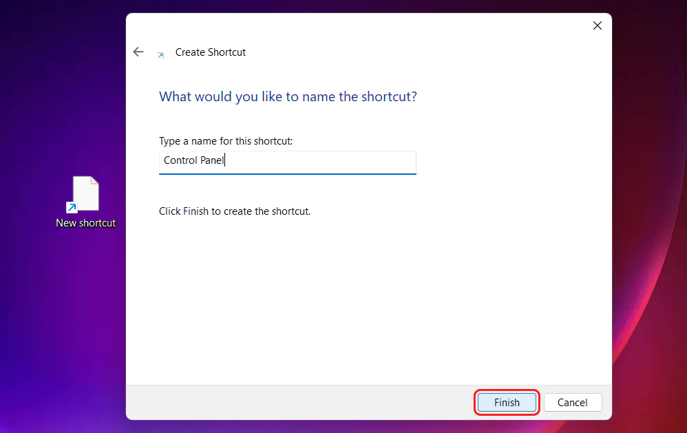 Cách giúp bạn mở nhanh Control Panel trên Windows 11 - Cách 4 - B3