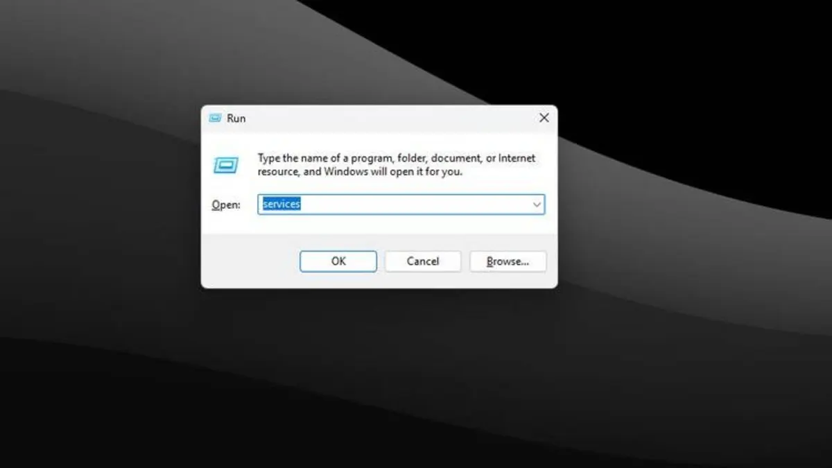 Tắt dịch vụ CTF Loader - Bước 1