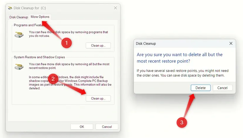Tính năng đang ngốn hàng GB dung lượng trên máy tính Windows - 3