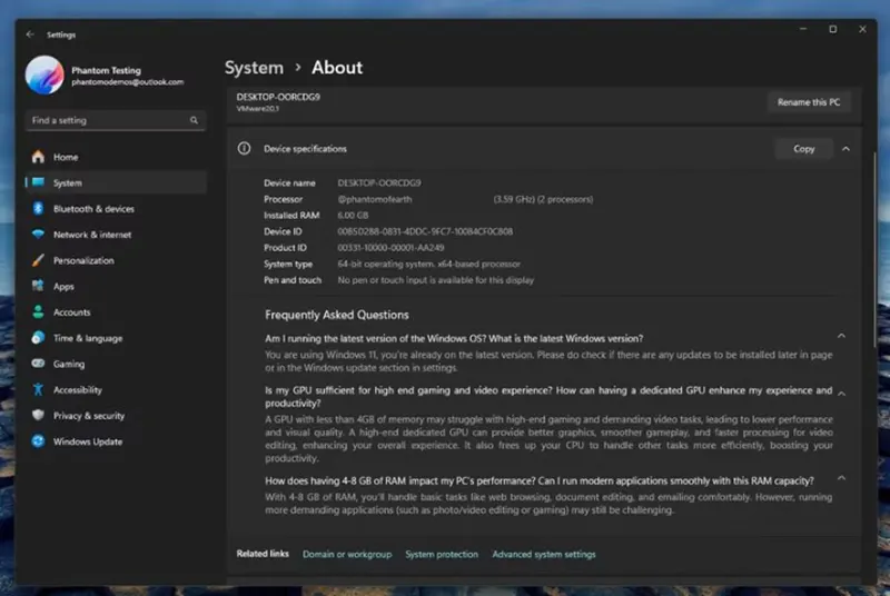 Windows 11 sẽ giải thích rõ máy tính của bạn yếu hay mạnh để cài đặt