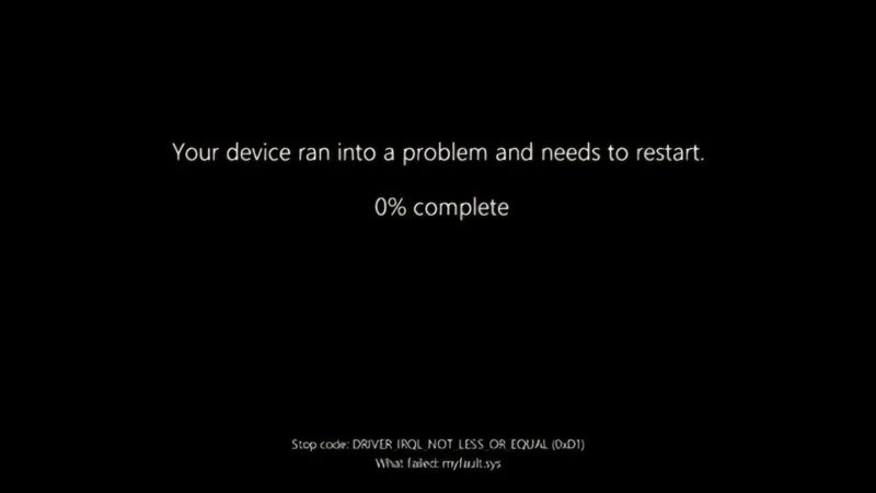 Thời đại mới đã tới: lỗi màn hình xanh trên Windows chuẩn bị chuyển sang màu đen - Ảnh 1