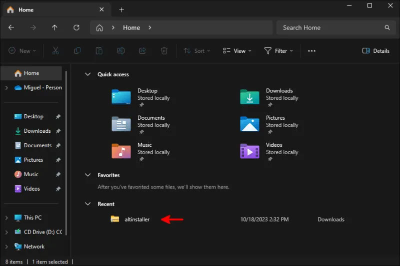 Xóa các file gần đây khỏi File Explorer - Bước 1