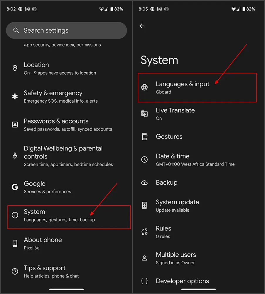 Hướng dẫn đổi ngôn ngữ ứng dụng trên Android - Bước 1
