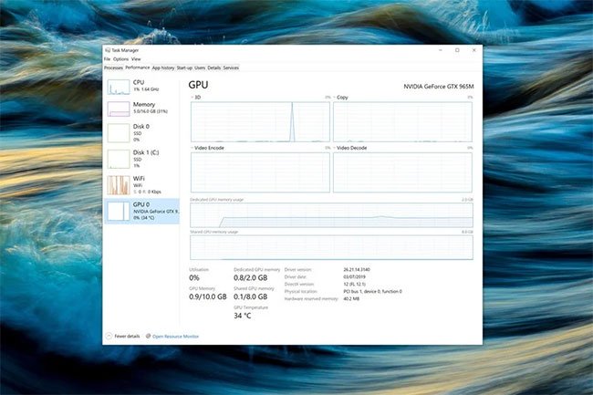 Task Manager là một yếu tố khác trong phiên bản Windows 10 2004 có một số bổ sung mới đáng chú ý Task Manager là một yếu tố khác trong phiên bản Windows 10 2004 có một số bổ sung mới đáng chú ý