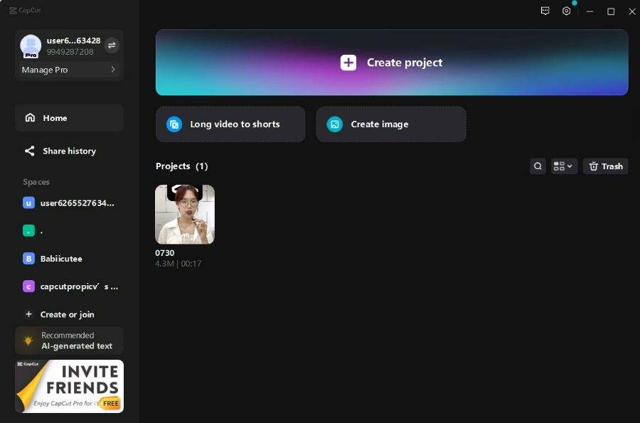 Hướng dẫn chi tiết chèn vật thể sau người trên CapCut PC