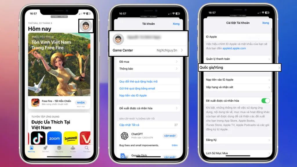 Cách chuyển vùng trên iPhone để cài đặt Call of Duty: Warzone Mobile - Bước 2