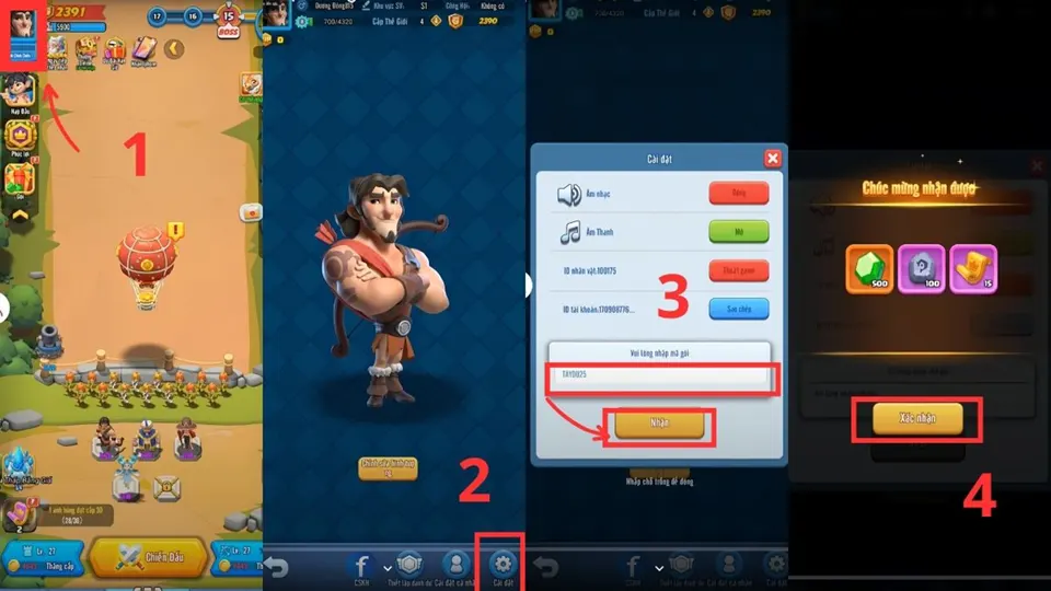 Hướng dẫn cách nhập Code Đại Loạn Đấu Tây Du