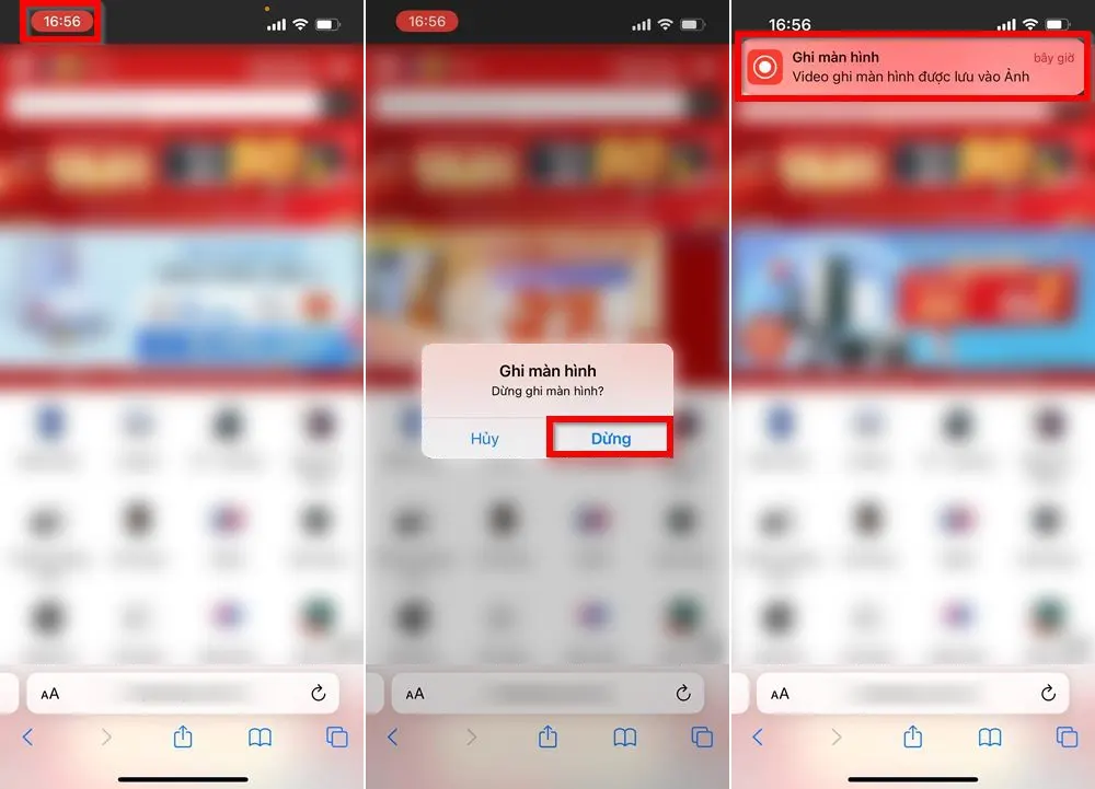 Cách quay màn hình iPhone có tiếng - Bước 3