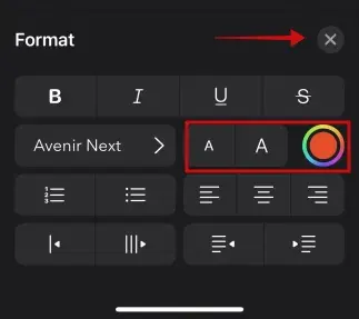 Cách thay đổi phông chữ trong ứng dụng Apple - Bước 5