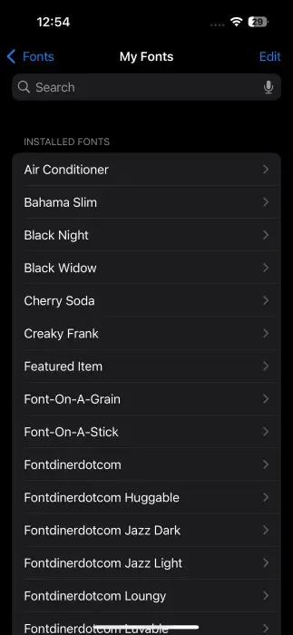 Thêm phông chữ mới vào thư viện - Bước 5
