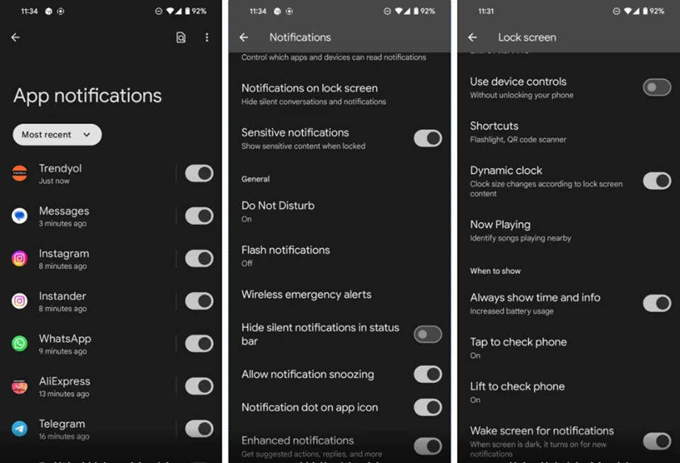 Làm chủ các thông báo hiển thị trên màn hình sẽ giúp thời lượng pin điện thoại tốt hơn