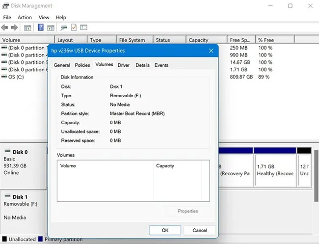 Kiểm tra khả năng boot của USB từ Disk Management - Bước 4