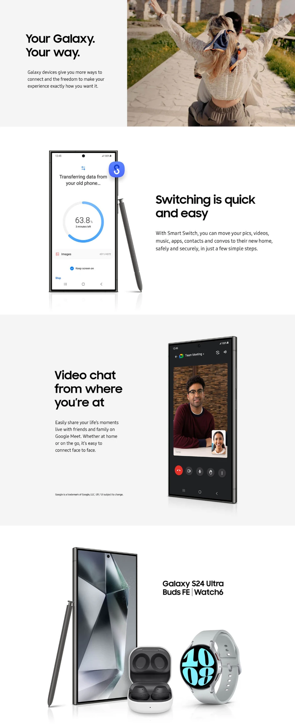 Hình ảnh tài liệu tiếp thị Galaxy S24 series được Evan Blass đăng tải trên X - Ảnh 4