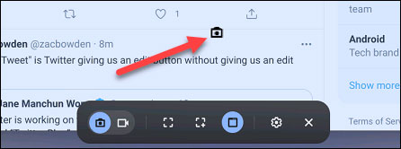 Chụp ảnh một cửa sổ trên Chromebook