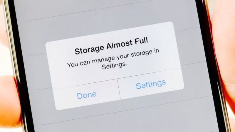 Cách khắc phục tình trạng điện thoại liên tục báo đầy bộ nhớ